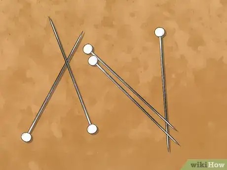 Image titled Choose and Use Sewing Pins Step 1