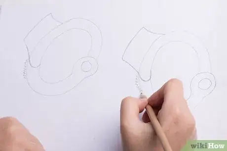 Image titled Draw Empty Handcuffs Step 6