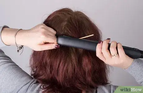 Image titled Curl Hair with Chopsticks Step 12