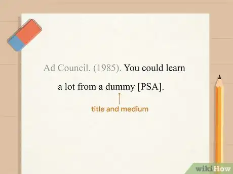 Image titled Cite a PSA Step 9