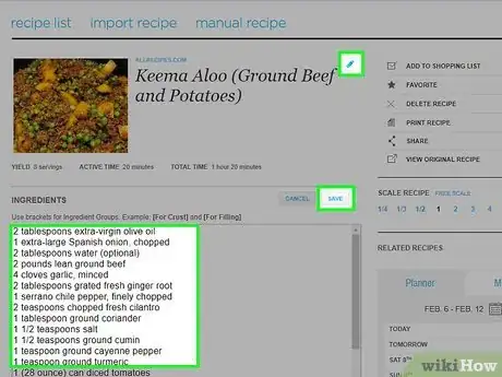 Image titled Add a Recipe to Pepperplate Step 5