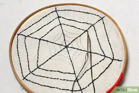 Image titled Embroider a Spider Web Step 11