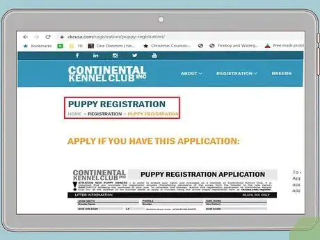 Image titled Register a Dog with the CKC Step 1