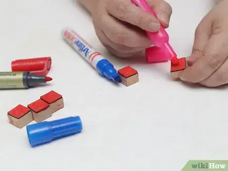 Image titled Ink Stamps with Markers Step 5