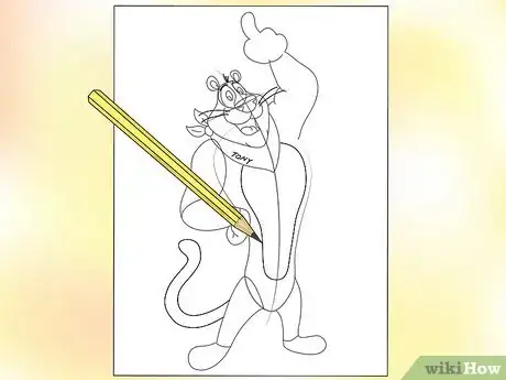 Image titled Draw and Color Tony the Tiger Step 7