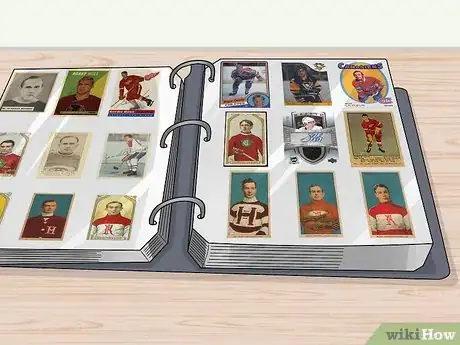 Image titled Display Hockey Cards Step 4