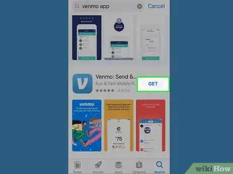 Image titled Create a Venmo Account on iPhone or iPad Step 1