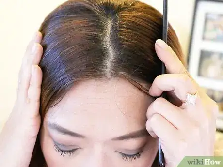 Image titled Part Your Hair for Your Face Shape Step 6