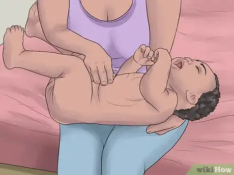Image titled Calm a Gassy Newborn Step 6