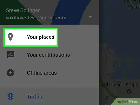 Image titled Add a Work Address to Google Maps on an iPhone Step 3