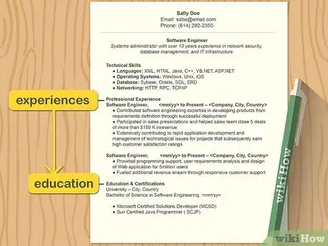 Image titled Write a Technical Resume Step 9