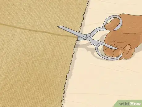 Image titled Cut Burlap Step 8