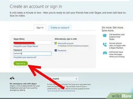 Image titled Add Another Email Address on Skype Step 1