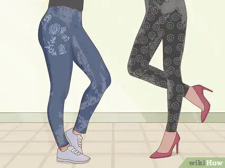 Image titled Wear Velvet Leggings Step 1