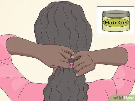 Image titled Put African American Hair in a Bun Step 5