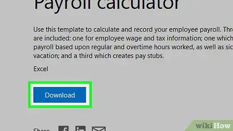 Image titled Prepare Payroll in Excel Step 2