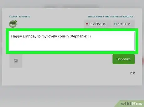 Image titled Schedule Tweets Step 20