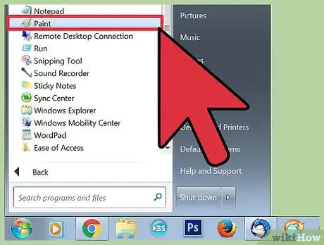 Image titled Draw a Perfect Circle on Microsoft Paint Step 1