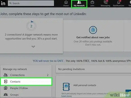 Image titled Export Connections from Linkedin Step 24