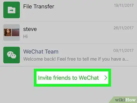 Image titled Add Friends to Wechat on iPhone or iPad Step 3