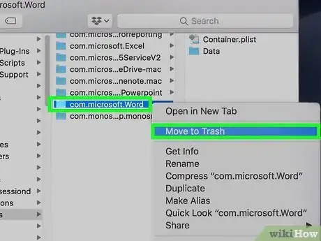 Image titled Uninstall Word on a Mac Step 6