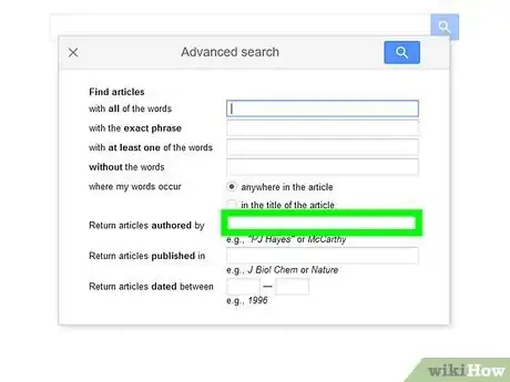 Image titled Do an Advanced Search on Google Scholar Step 6