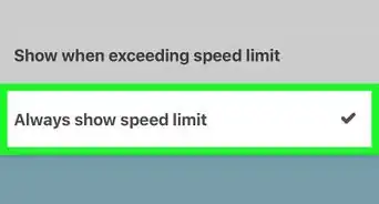Show Speed Limits on Maps on an iPhone