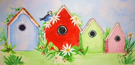 Image titled Row of houses