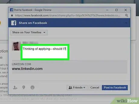 Image titled Share a Job Posting on LinkedIn Step 15