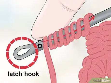 Image titled Crochet a Bullion Stitch Flower Step 6