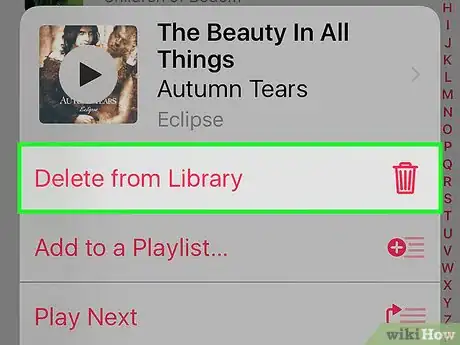 Image titled Remove Songs from iCloud Step 5