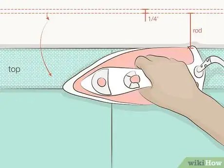 Image titled Sew Curtains for a Four Poster Bed Step 5