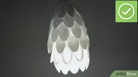 Image titled Make a Light Shade With Plastic Spoons Step 9