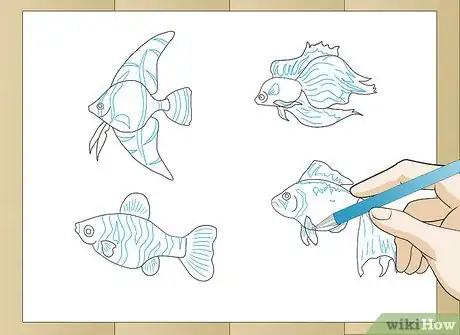 Image titled Draw Tropical Fishes Step 5