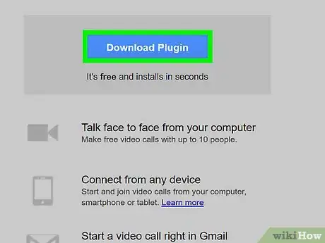 Image titled Video Chat on Gmail Step 2