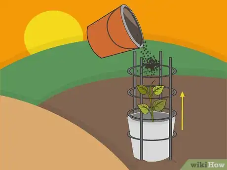 Image titled Grow Potatoes in a Wire Cage Step 12