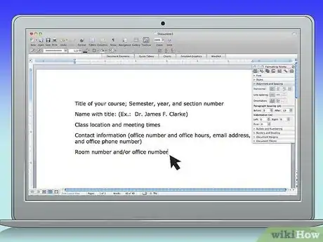 Image titled Write a Syllabus Step 2