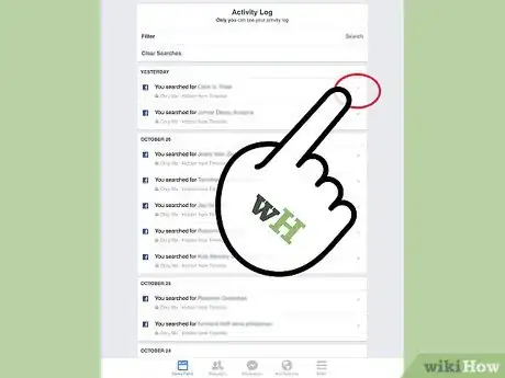 Image titled Clear Facebook Search History Step 4