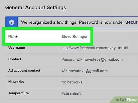 Image titled Change Your Name on Facebook Step 15