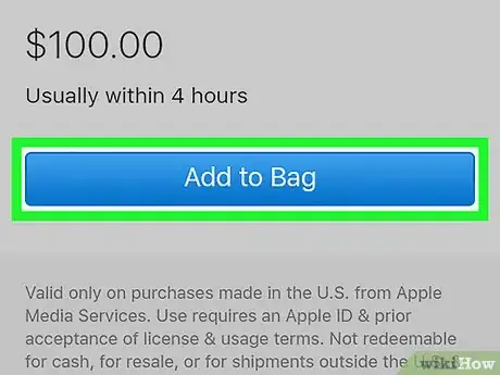 Image titled Purchase an iTunes Card on Android Step 6