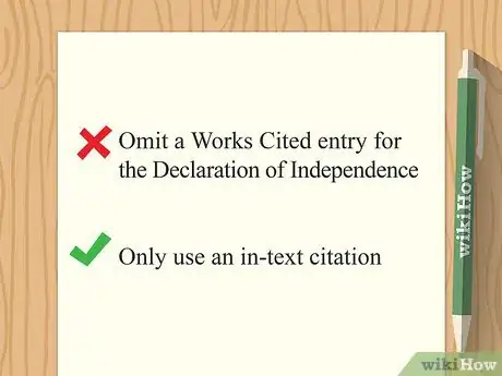 Image titled Cite the Declaration of Independence Step 1