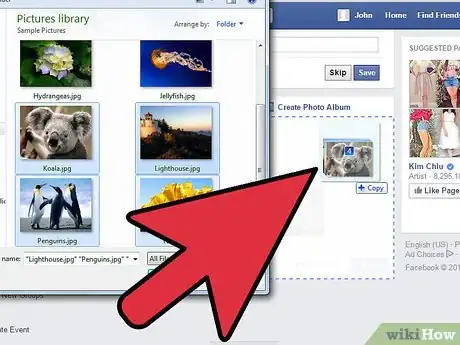 Image titled Post Multiple Photos on Facebook Step 11