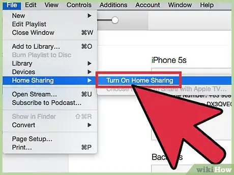 Image titled Turn On Home Sharing Step 4