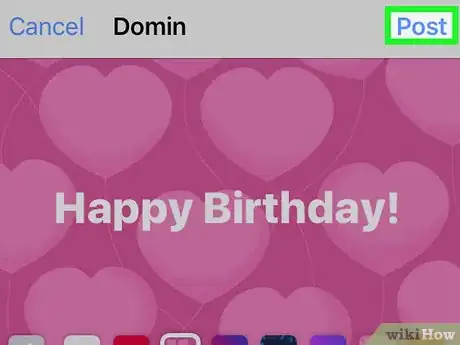 Image titled Wish Happy Birthday on Facebook Step 7