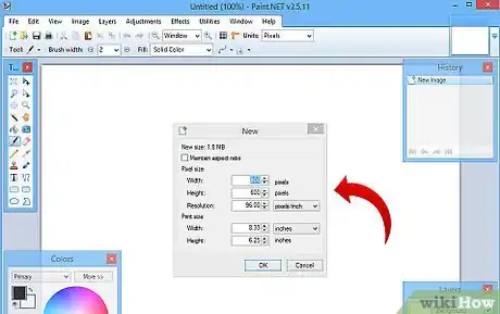 Image titled Create a Tile Texture in Paint.Net Step 1