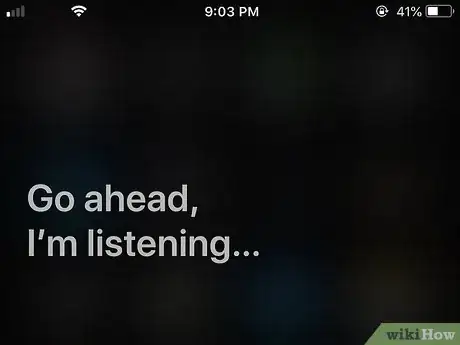 Image titled Search Photos Using Siri on iPhone Step 1