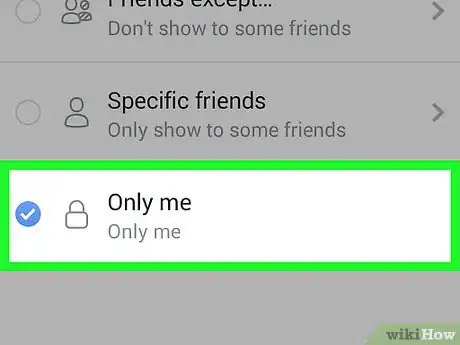Image titled Make Facebook Pictures Private on Android Step 9