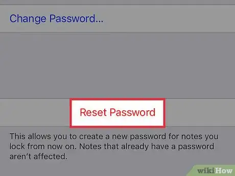 Image titled Reset Your Password for Locked Notes on an iPhone Step 4