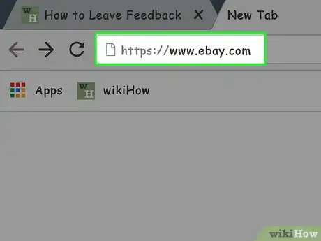 Image titled Leave Feedback on eBay on PC or Mac Step 1
