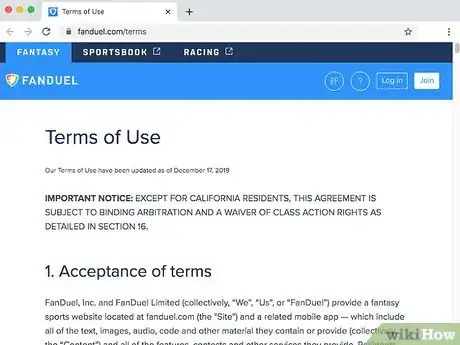 Image titled Use the FanDuel Fantasy Sports App Step 1